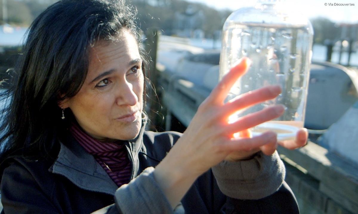 Filmstill aus "Mikroplastik im Meer", ARTE "Winter of Oceans"