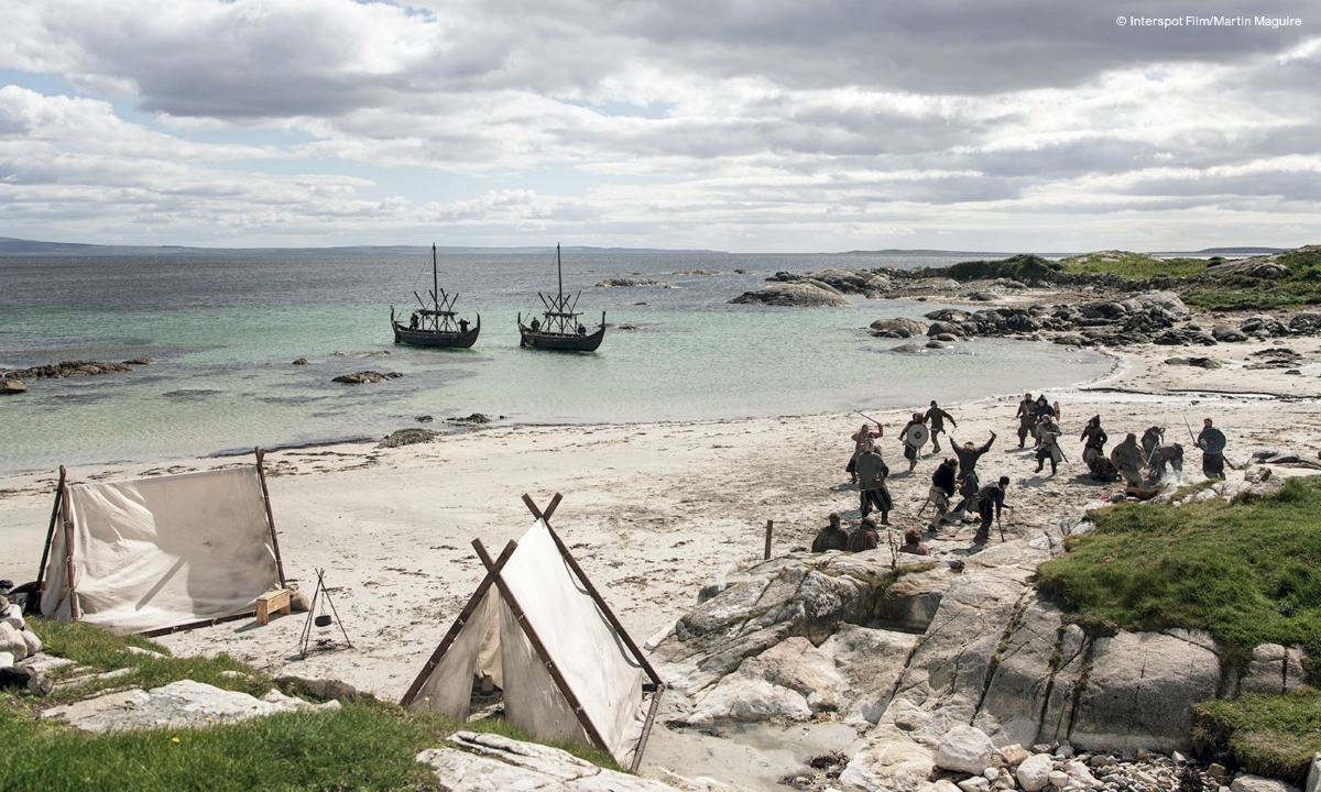 Filmstill aus "In den Fängen der Wikinger", ARTE "Winter of Oceans"