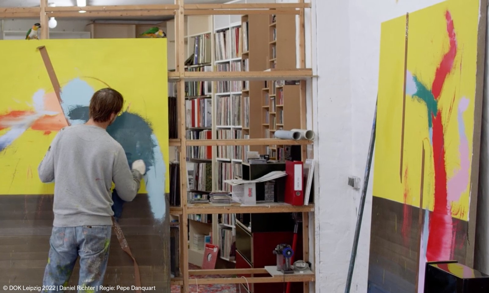 DWB Daniel Richter Foto DOK Leipzig 2022 Daniel Richter Regie Pepe Danquart bearbeitet