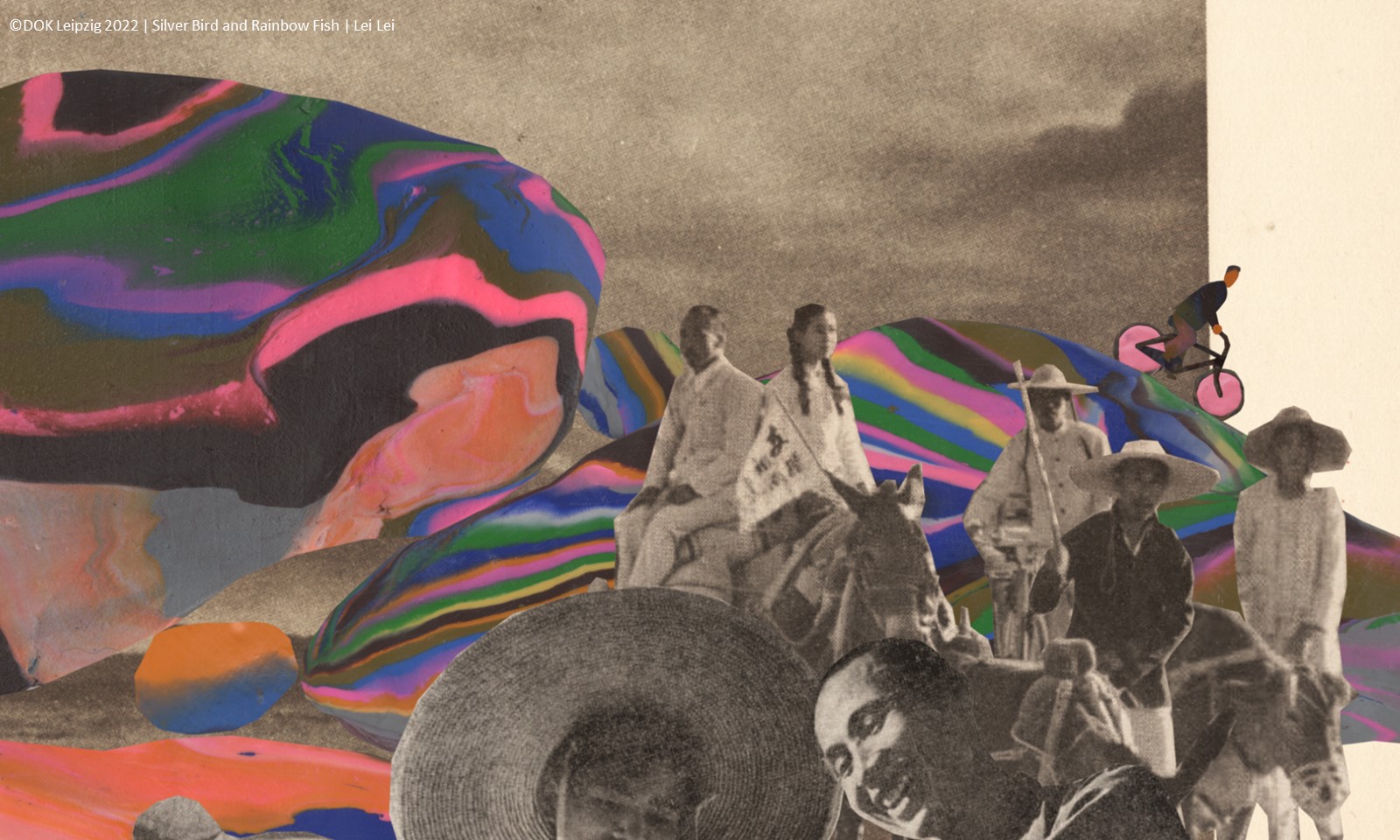 Silver Bird and Rainbow Fish web