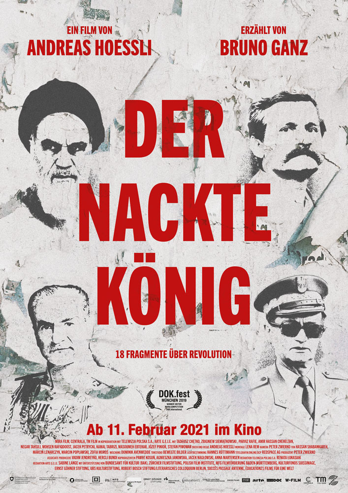 Filmplakat "Der nackte König" (W-Film/Mira Film)