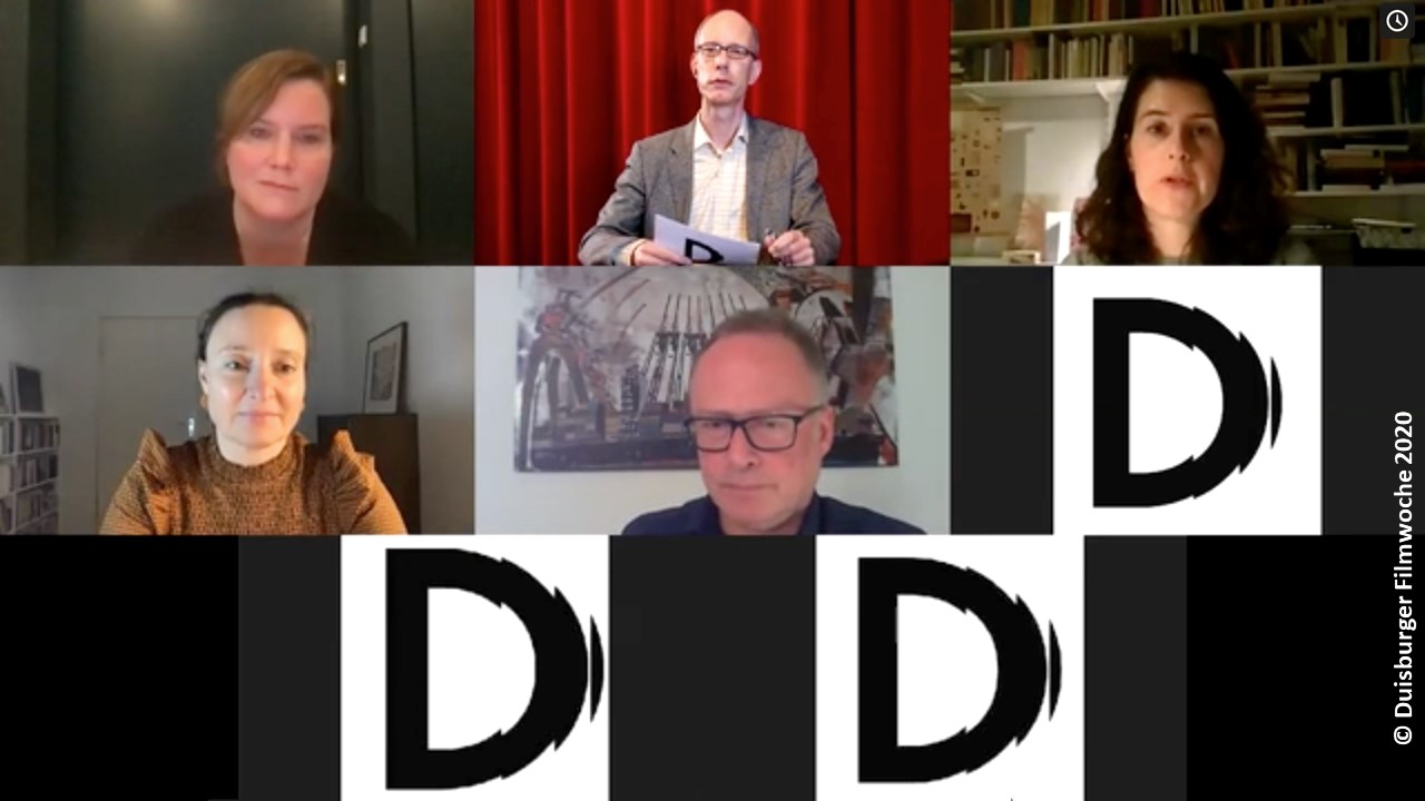 Teilnehmer Bildschirme c Duisburger Filmwoche 2020