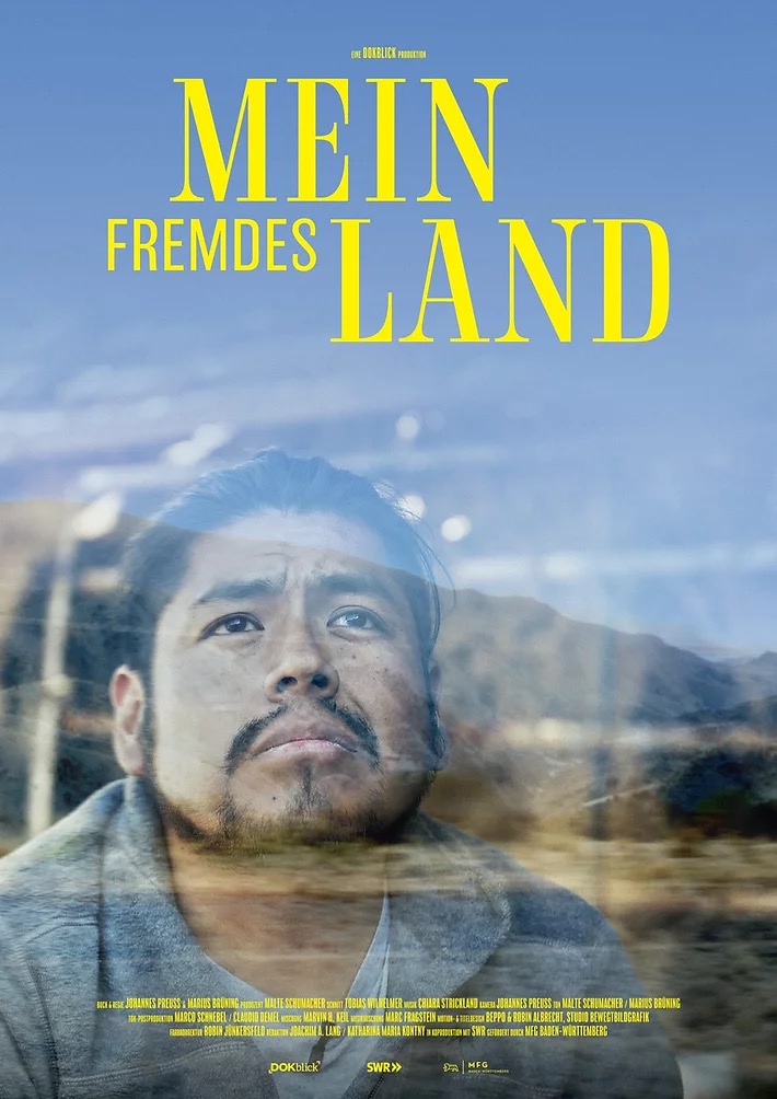 Filmplakat von Mein fremdes Land: Manuel auf großer Fahrt in Bolivien, created by Studio Bewegtbild