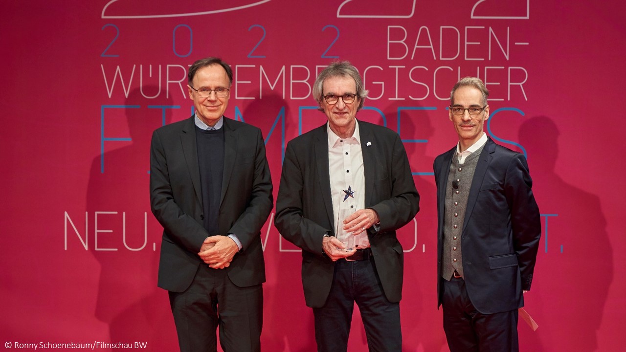 Ehrenpreis Dieter Krauß Foto Ronny SchoenebaumFilmschau BW