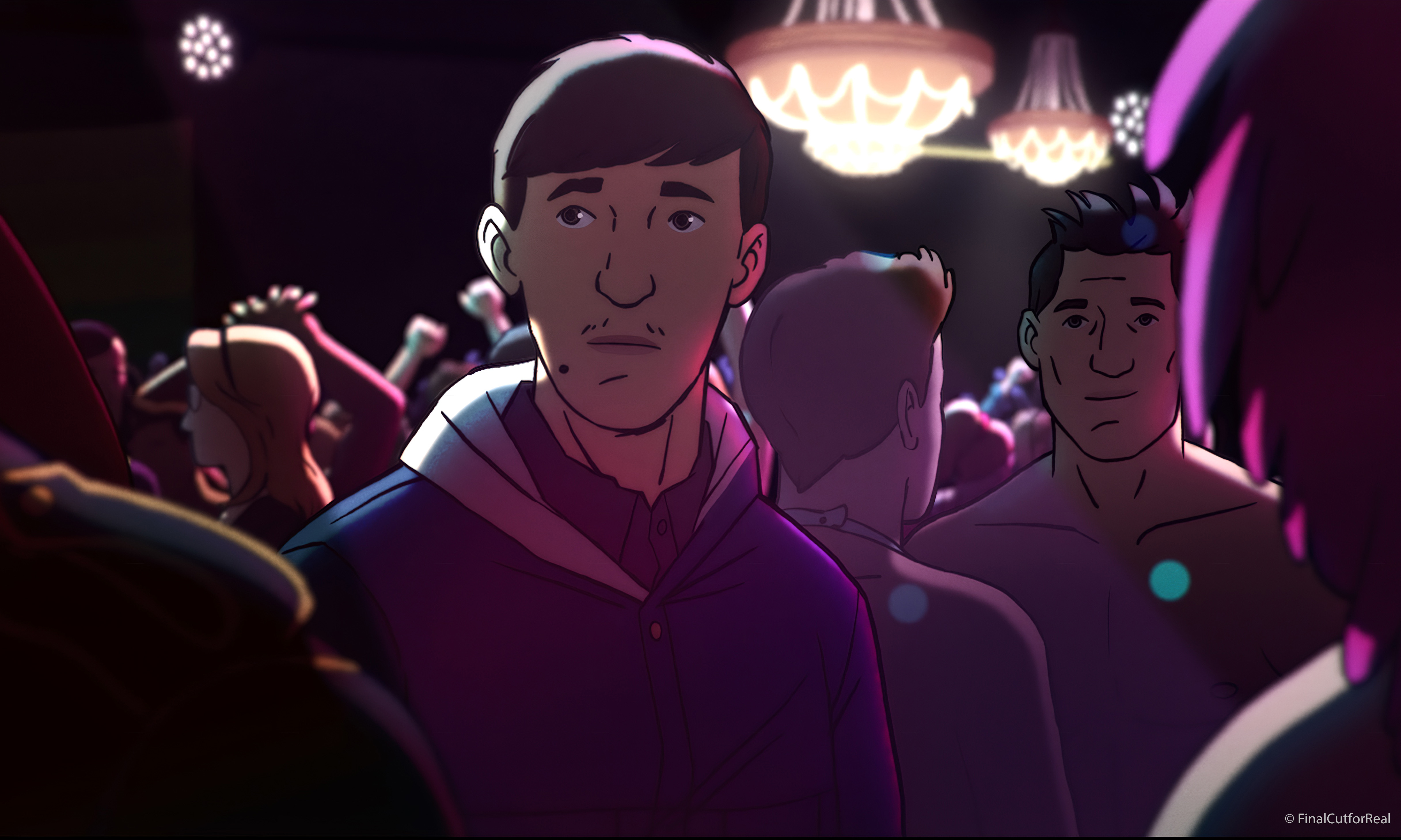 FLEE still 7 Amin in nightclub copyright FinalCutforReal web
