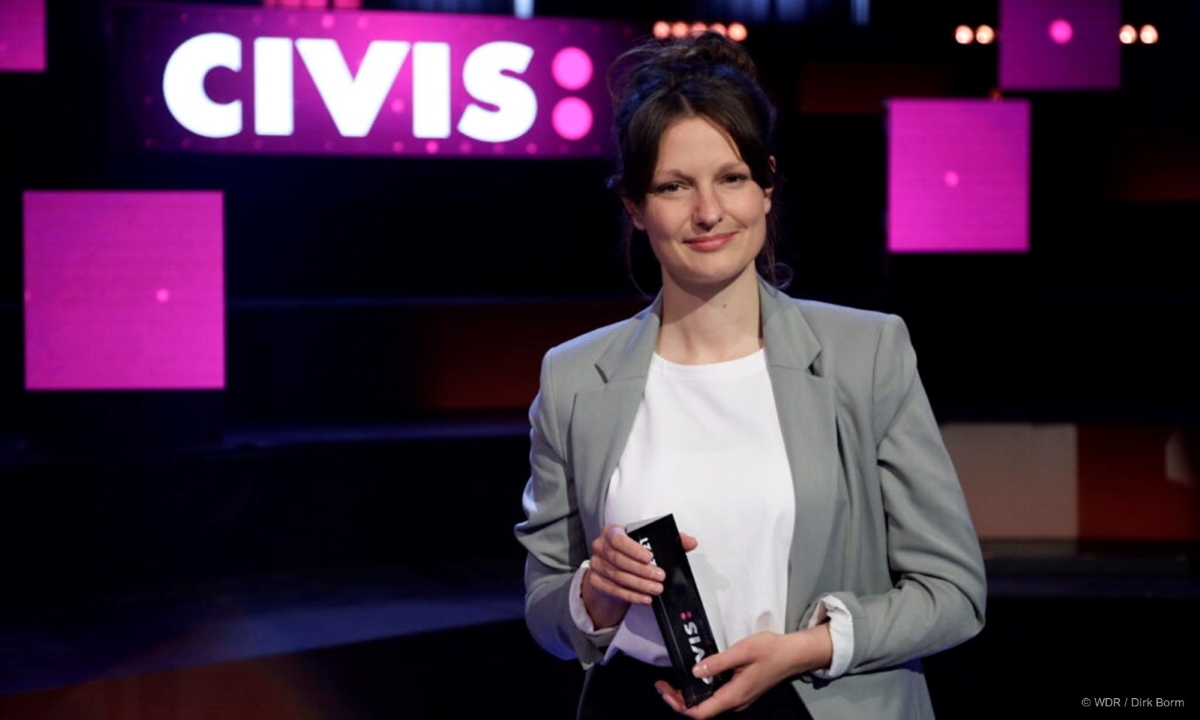 Nele Dehnenkamp YOUNG C. AWARD Civis Foto WDR Dirk Borm bearb