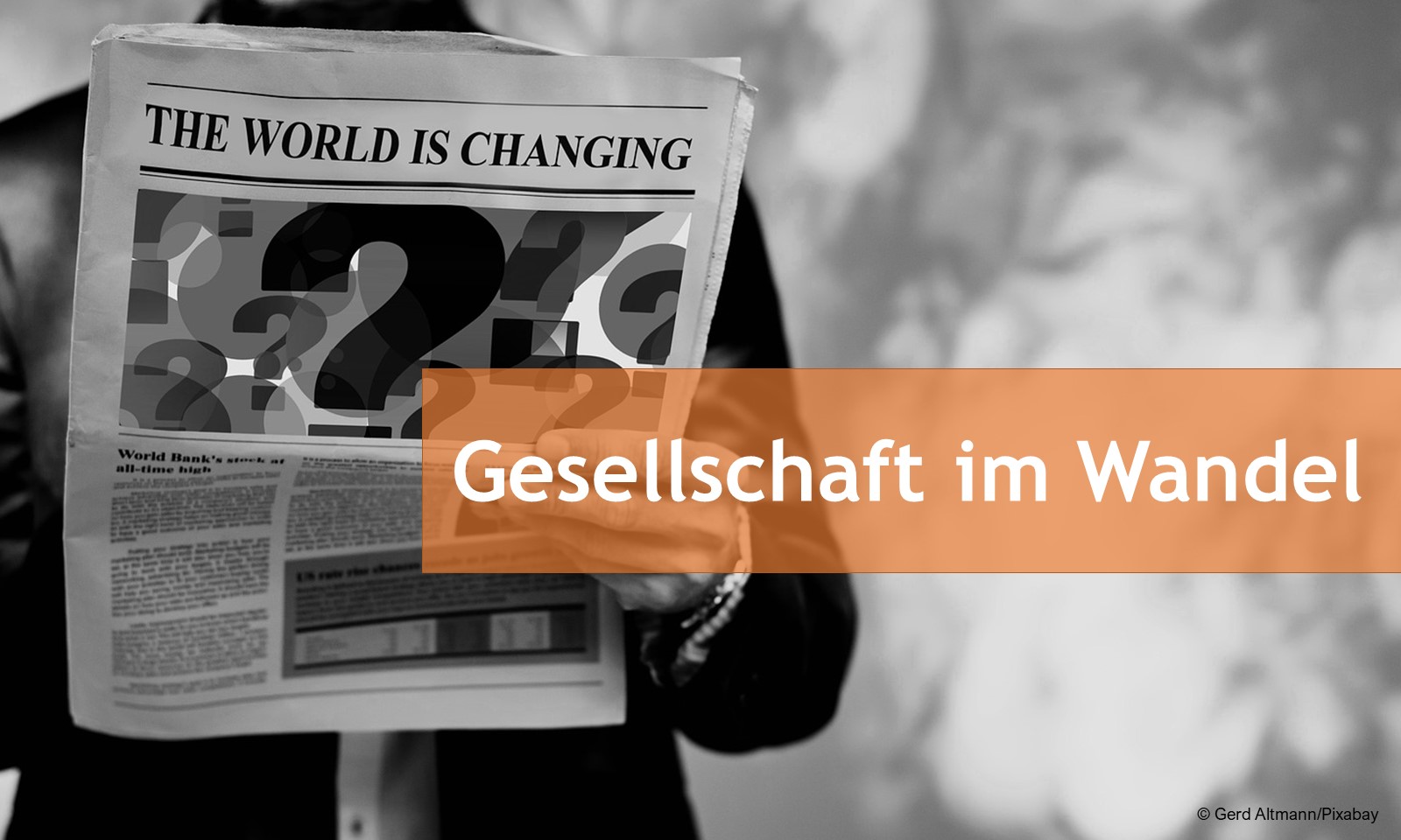 Banner Gesellschaft im Wandel