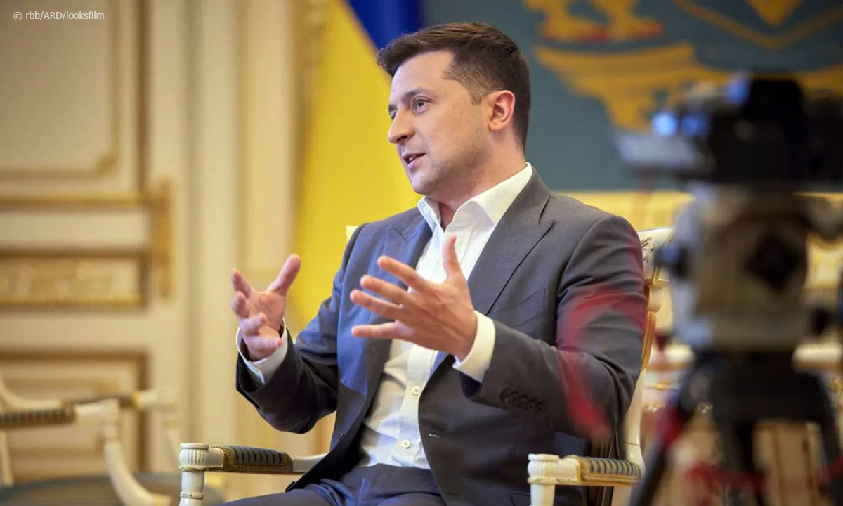 Das Ukraine Drama Selenskyj by rbb ARD looksfilm web