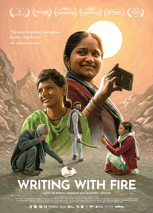 Writing With Fire Plakat by Black Ticket Films
