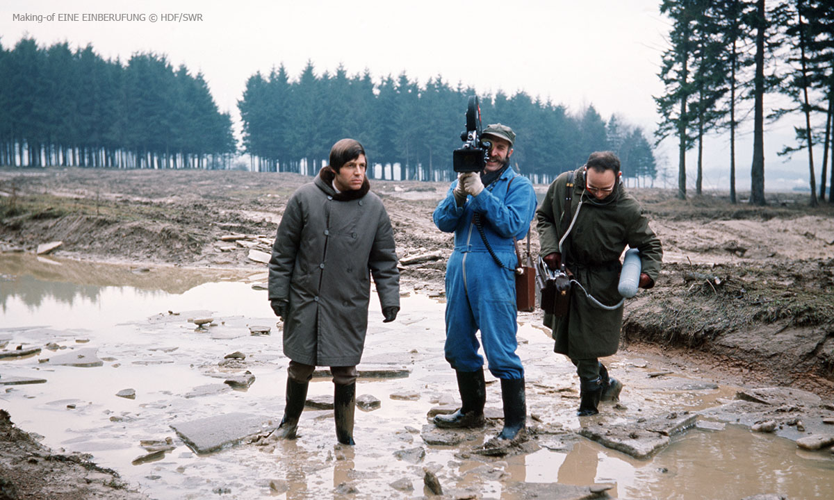 Making of Eine Einberufung 1970 c HDF SWR web