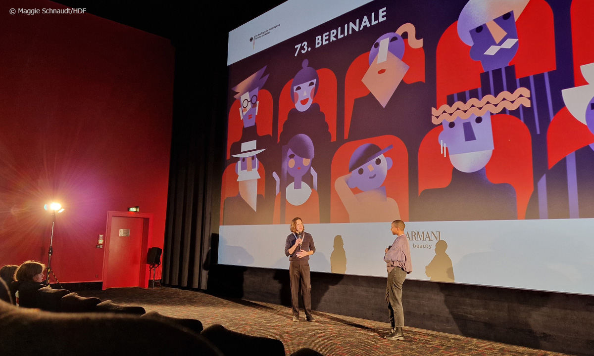 Berlinale2023 STAMS Regisseur Bernhard Braunstein by MaggieSchnaudt handy
