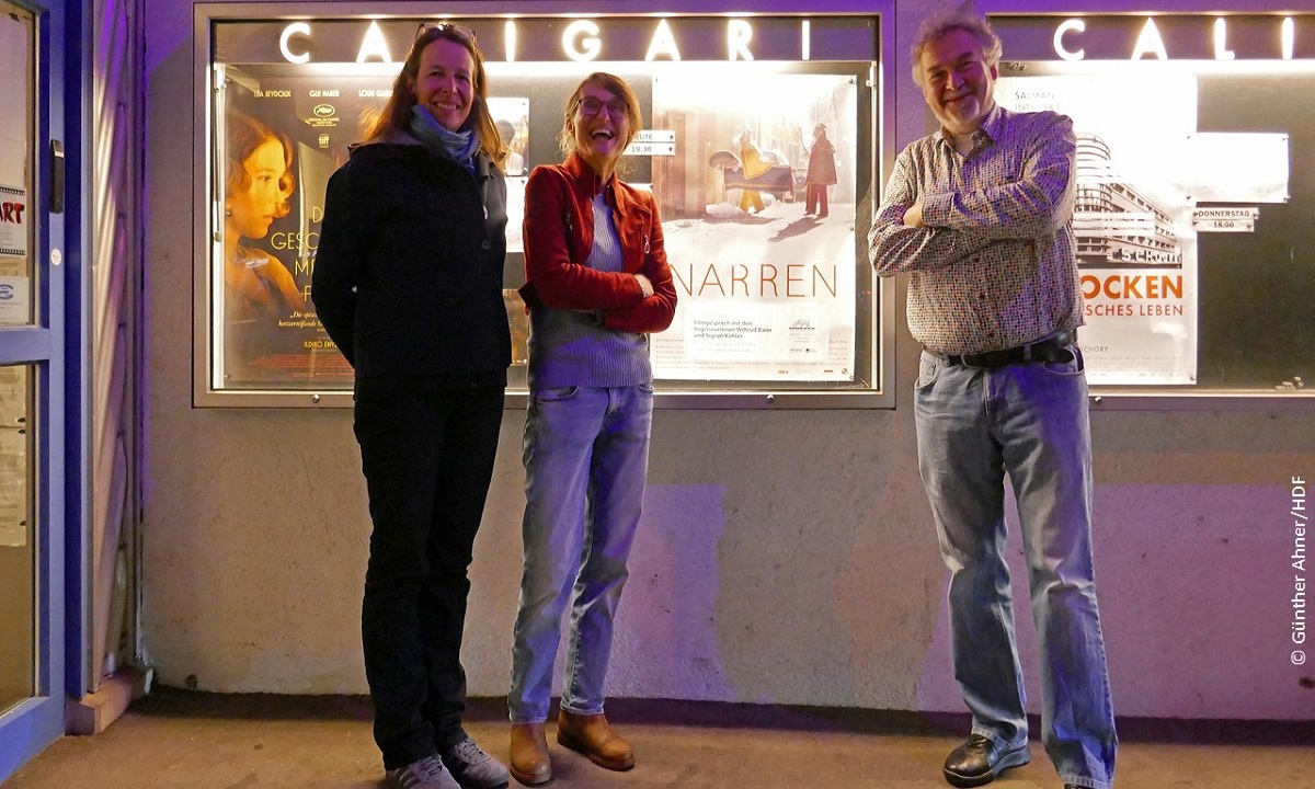 DOK Premiere Narren Ludwigsburg Sigrun Köhler Wiltrud Bayer und Kay Hoffmann c Günther Ahner HDF web