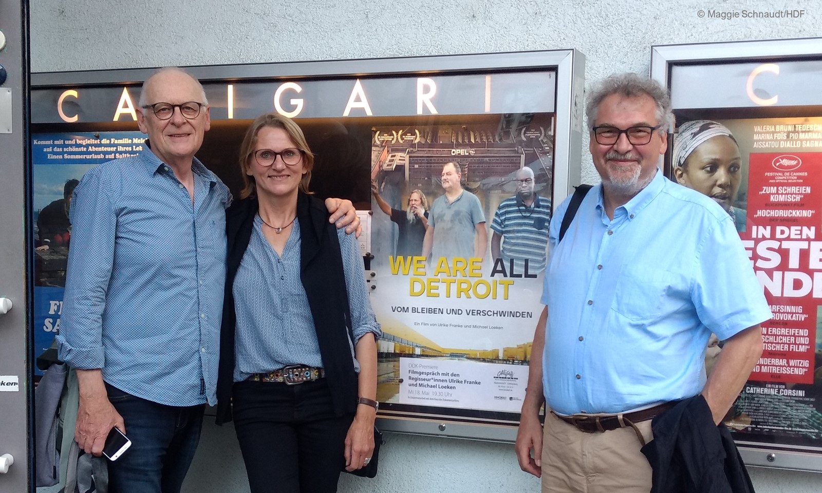 Filmemacher mit Kay c Maggie Schnaudt