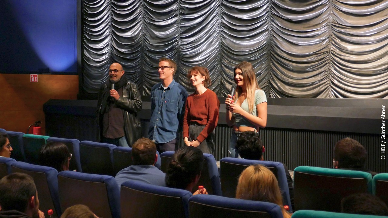 DOK Premiere Stuttgart Zuhurs Töchter Filmgespräch Regisseure Samar und Goggo Gensch c HDF Günther Ahner web