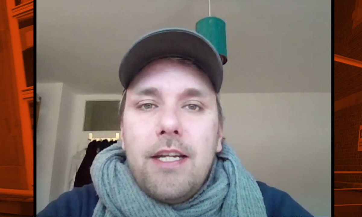 Screenshot: Preisträger-Interview Moritz Schulz