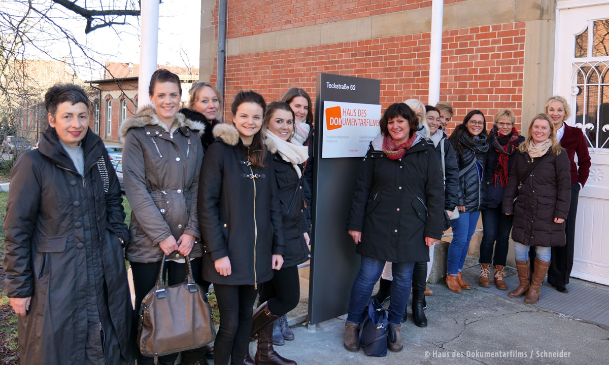 Besuch im Haus des Dokumentarfilms am 13. Dezember 2017 @ HDF / Schneider