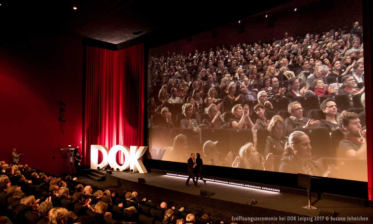Eröffnungszeremonie bei DOK Leipzig 2017 © Susann Jehnichen