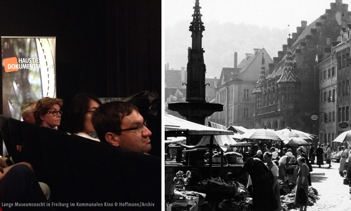 Foto: Lange Museumsnacht in Freiburg im Kommunalen Kino © Hoffmann/Archiv