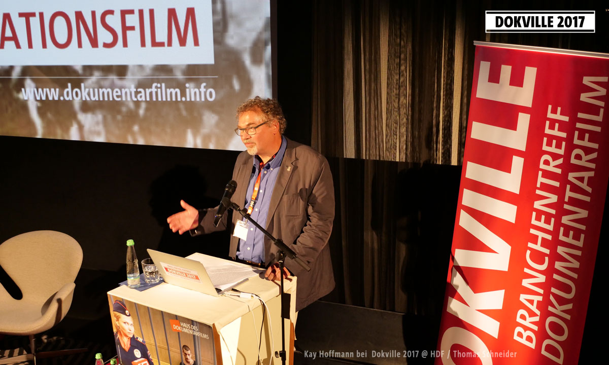 Kay Hoffmann bei  Dokville 2017 @ HDF / Thomas Schneider