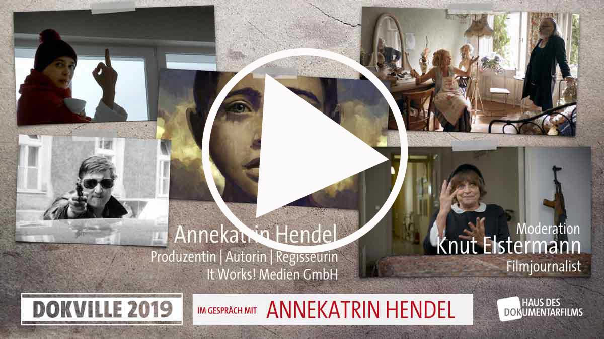 Dokville 2019 Annekratrin Hendel im Gespraech