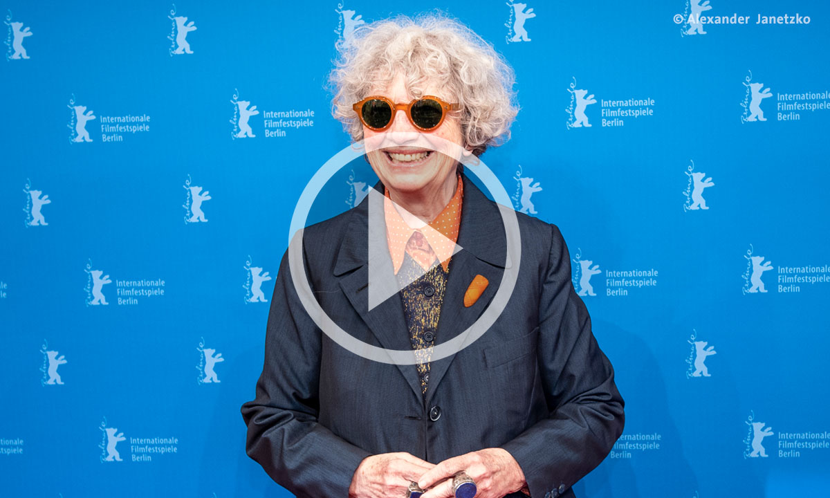 Screenshot: Ulrike Ottinger bei der Berlinale (c) A. Janetzko