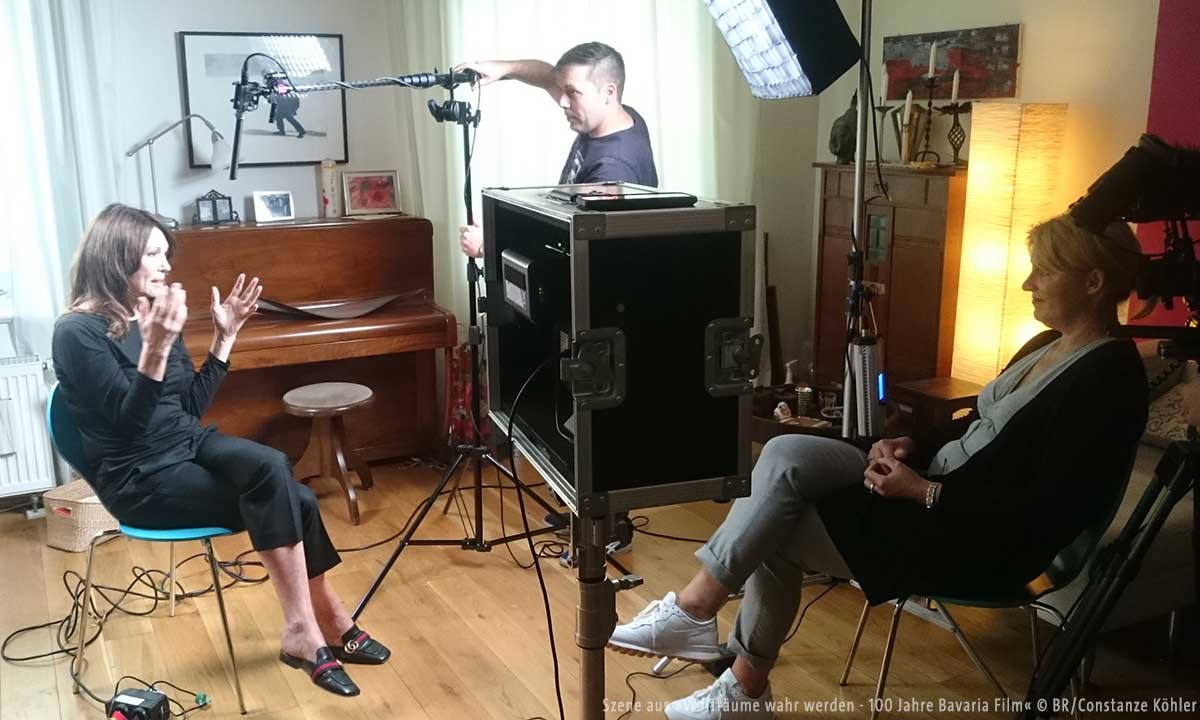 Szene aus »Wo Träume wahr werden - 100 Jahre Bavaria Film« © BR/Constanze Köhler