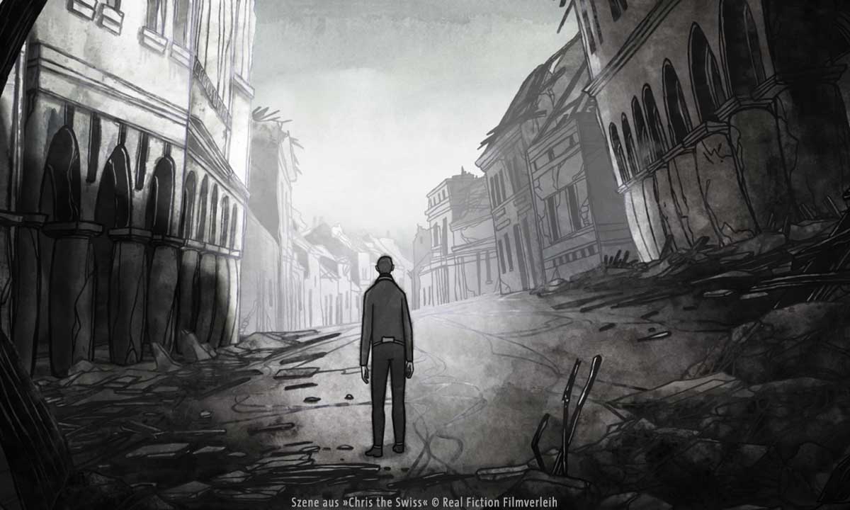 Szene aus »Chris the Swiss« © Real Fiction Filmverleih 