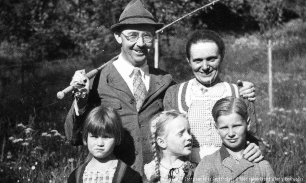 Szene aus »Der Anständige« © Medienwerkstatt Wien / Realworks