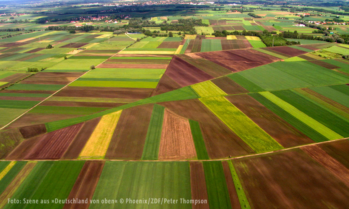Foto: Szene aus »Deutschland von oben« © Phoenix/ZDF/Peter Thompson