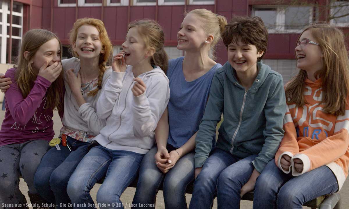 Szene aus »Schule, Schule – Die Zeit nach Berg Fidel« © ZDF / Luca Lucchesi