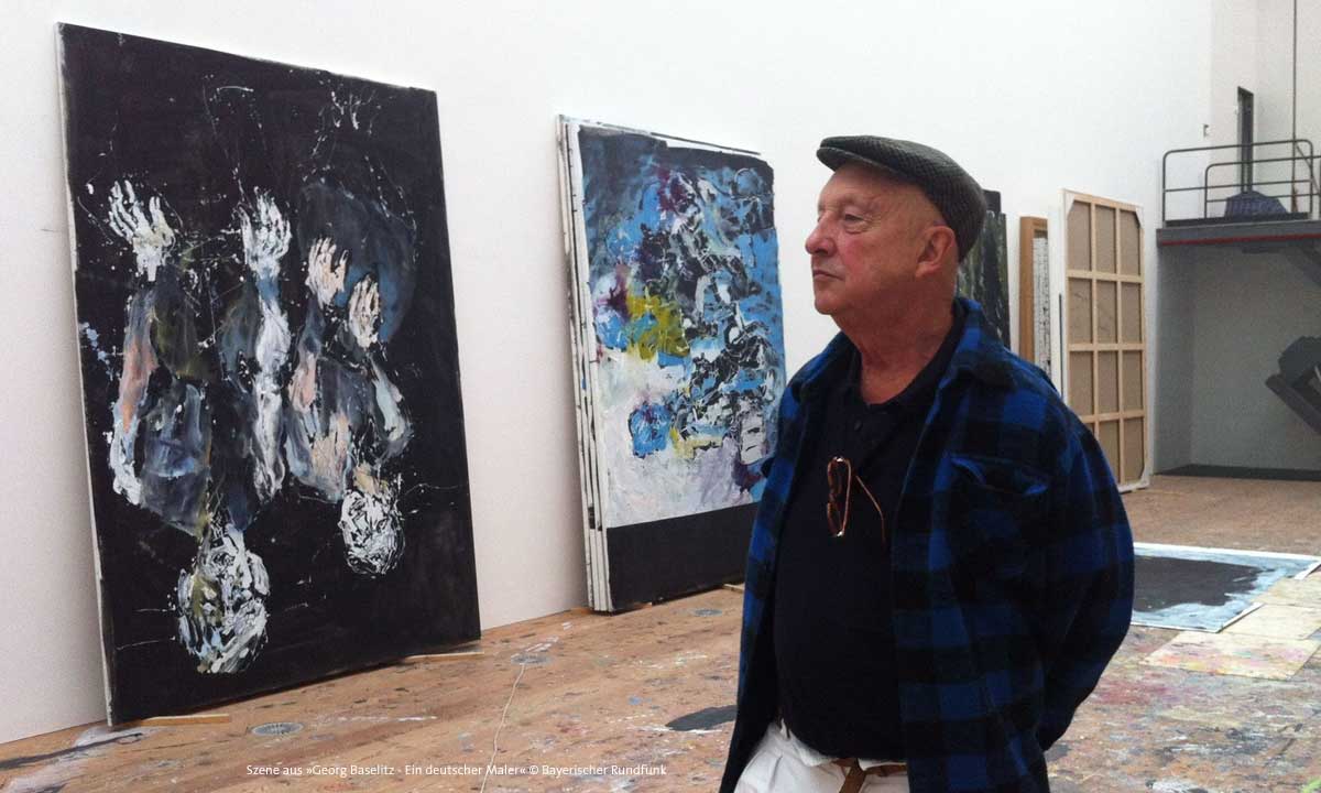 Szene aus »Georg Baselitz - Ein deutscher Maler« © Bayerischer Rundfunk