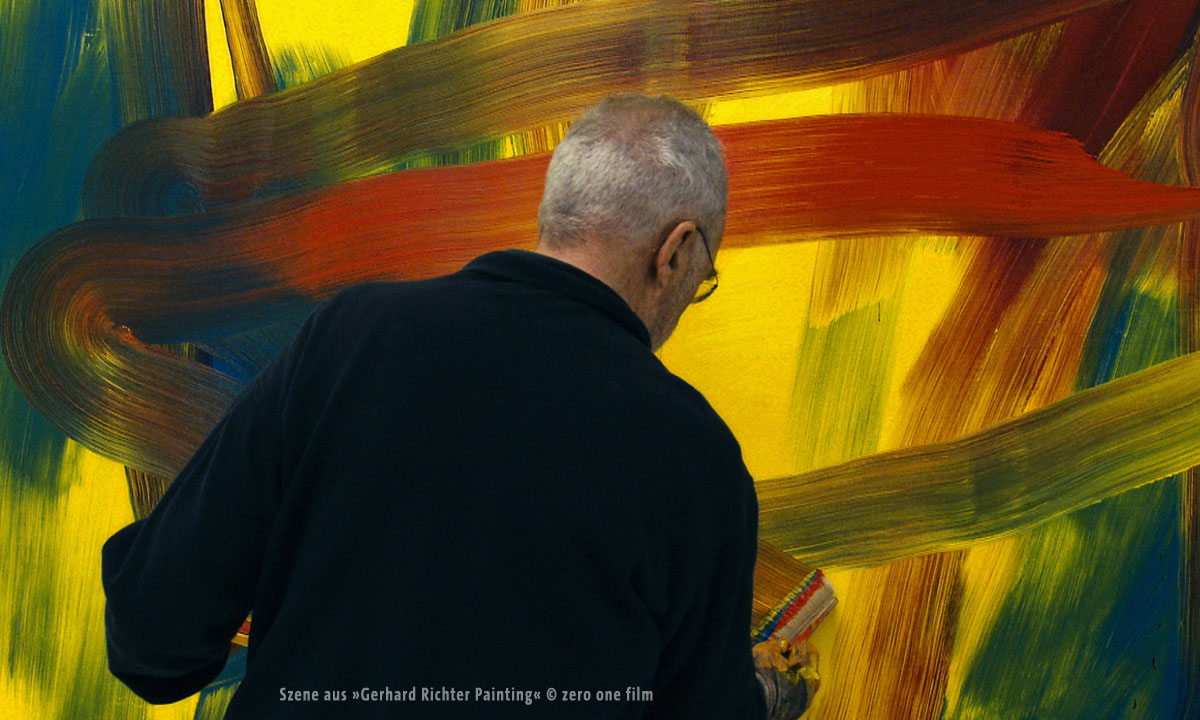 Szene aus »Gerhard Richter Painting« © zero one film