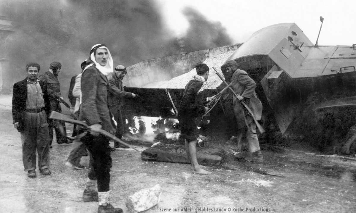 Szene aus »Mein gelobtes Land« © Roche Productions