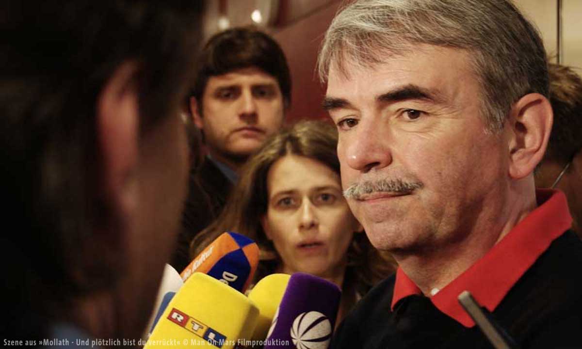 Szene aus »Mollath - Und plötzlich bist du verrückt« © Man On Mars Filmproduktion