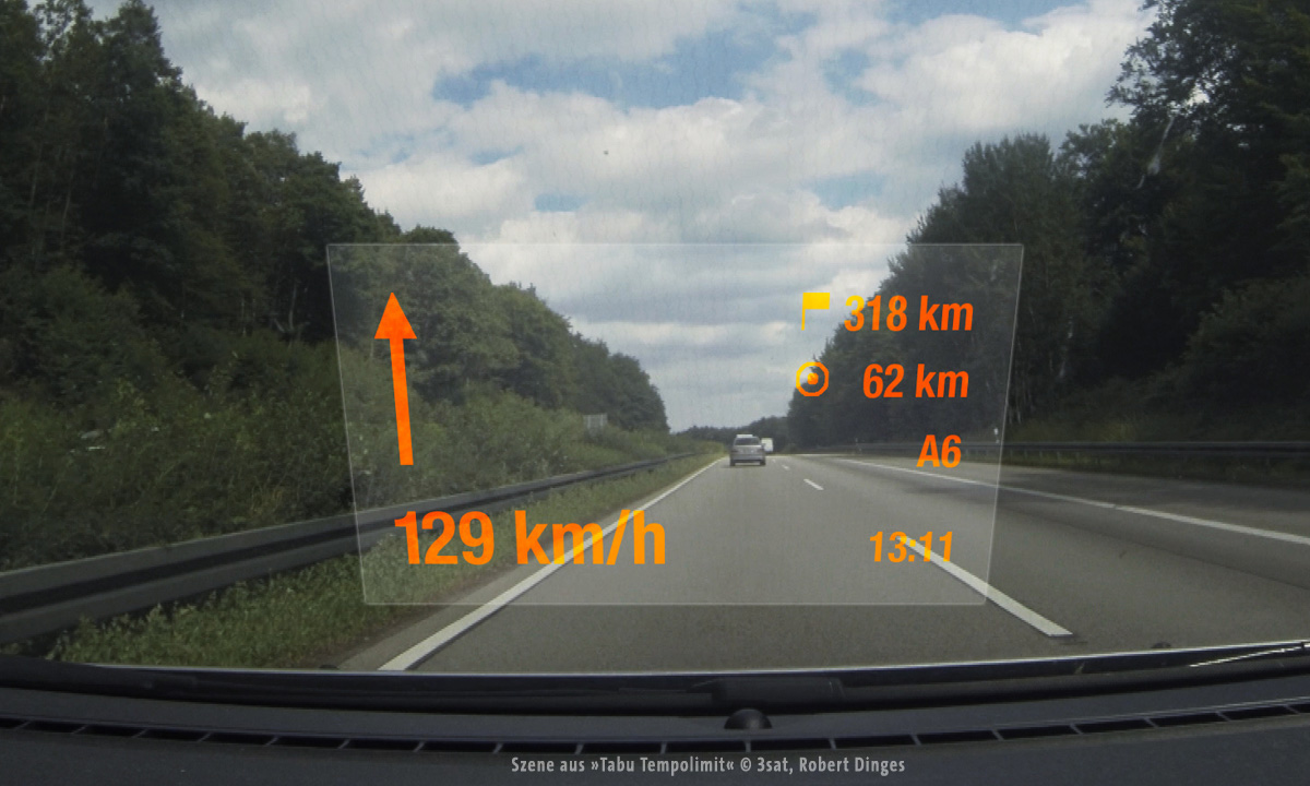 Szene aus »Tabu Tempolimit« © 3sat, Robert Dinges