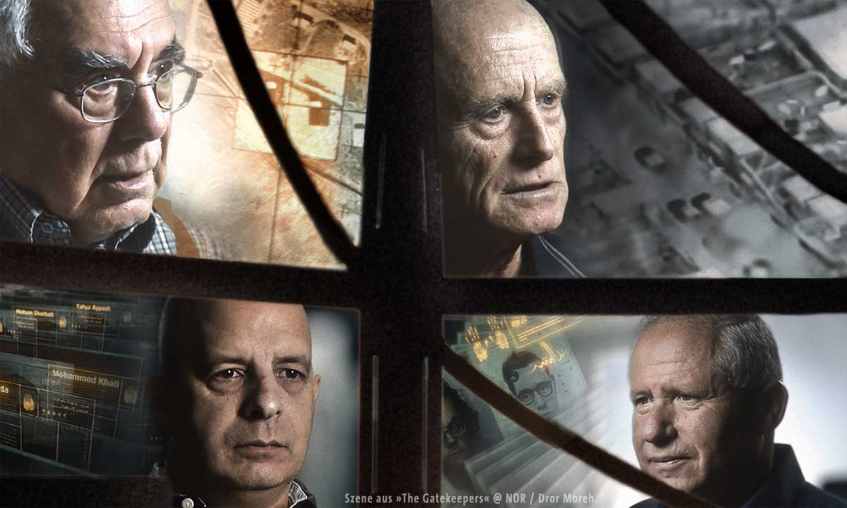 Szene aus »The Gatekeepers« @ NDR / Dror Moreh