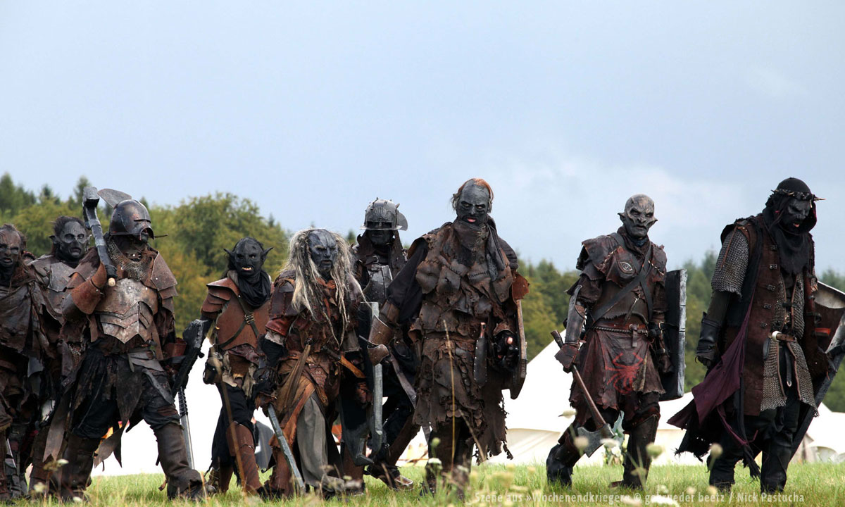 Szene aus »Wochenendkrieger« © gebrueder beetz / Nick Pastucha