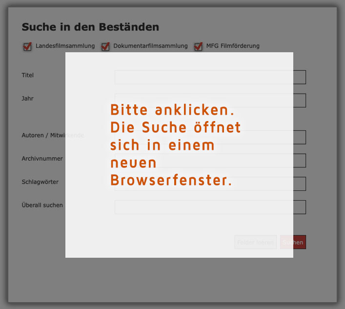 archivsuche popup
