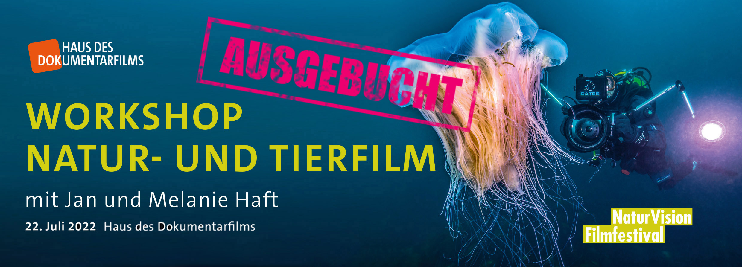 Workshop Natur und Tierfilm Haft date ausgebucht